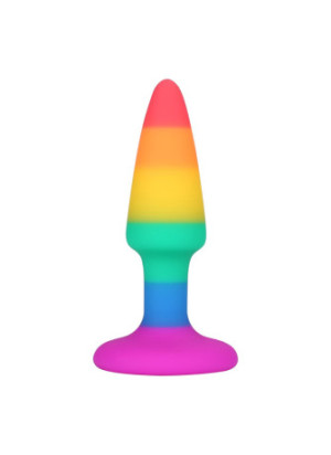 Plug anal multicouleur taille S - A-032-RAI-S